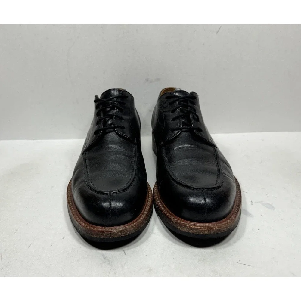 Beckett Simonon Split Toe Derby Men's Size 10.5 Black Leather Shoes 15641